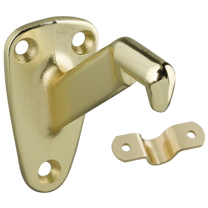 National Handrail Bracket HD Brass