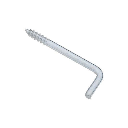 National Square Bend Zinc Hook 6/pk N120-402