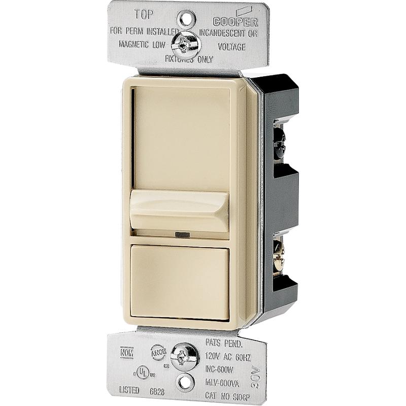 Slide Dimmer W/Preset Ivory