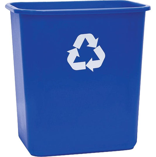 Recycling Waste Basket Blue 7Gal