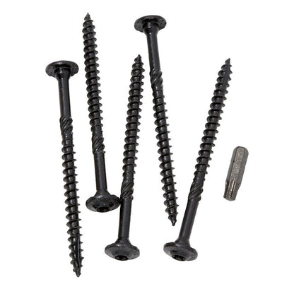 5/16" X 4" GRK RSS Black Structural Screws - 100/Pk