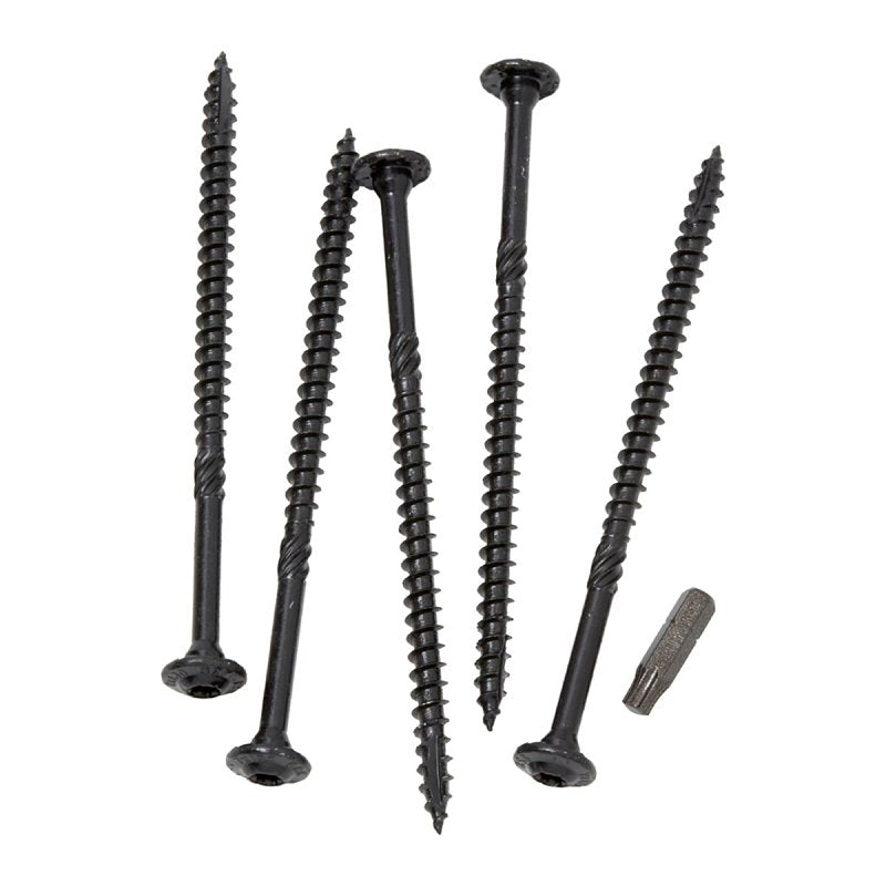 5/16" X 5 1/8" GRK RSS Black Structural Screws - 50/Pk