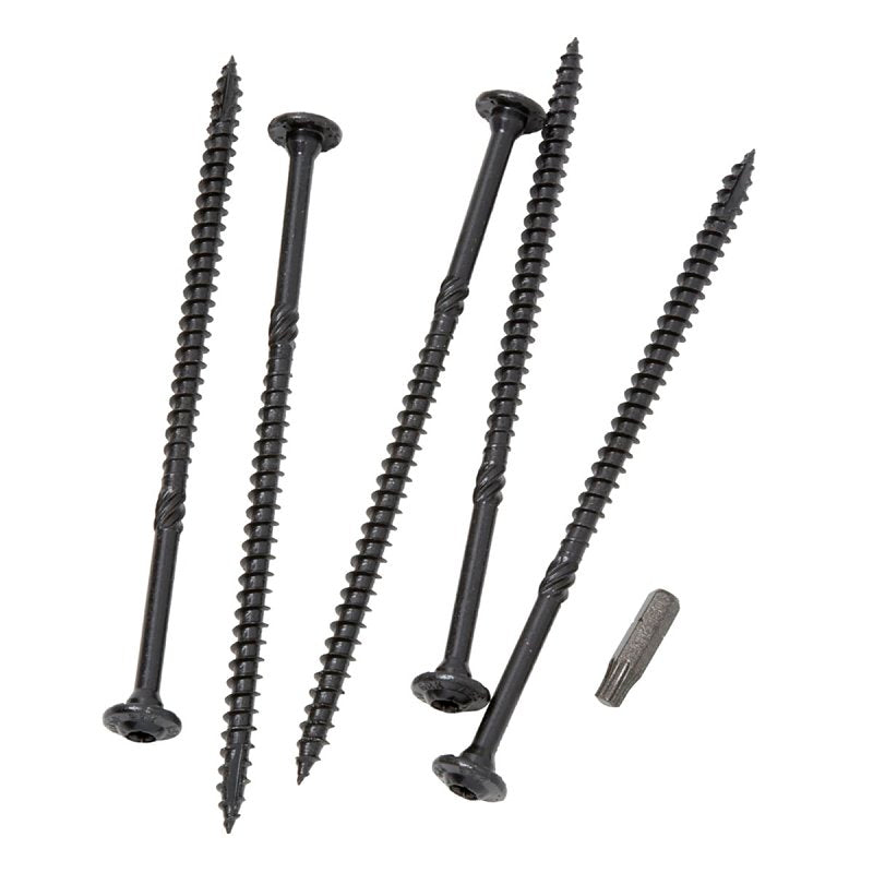 5/16" X 6" GRK RSS Black Structural Screws - 50/Pk