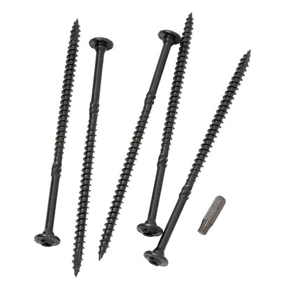 5/16" X 6" GRK RSS Black Structural Screws - 50/Pk