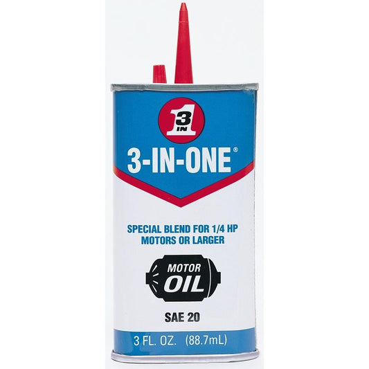 3-In-One Oil For 1/4Hp Motors 88.7mL