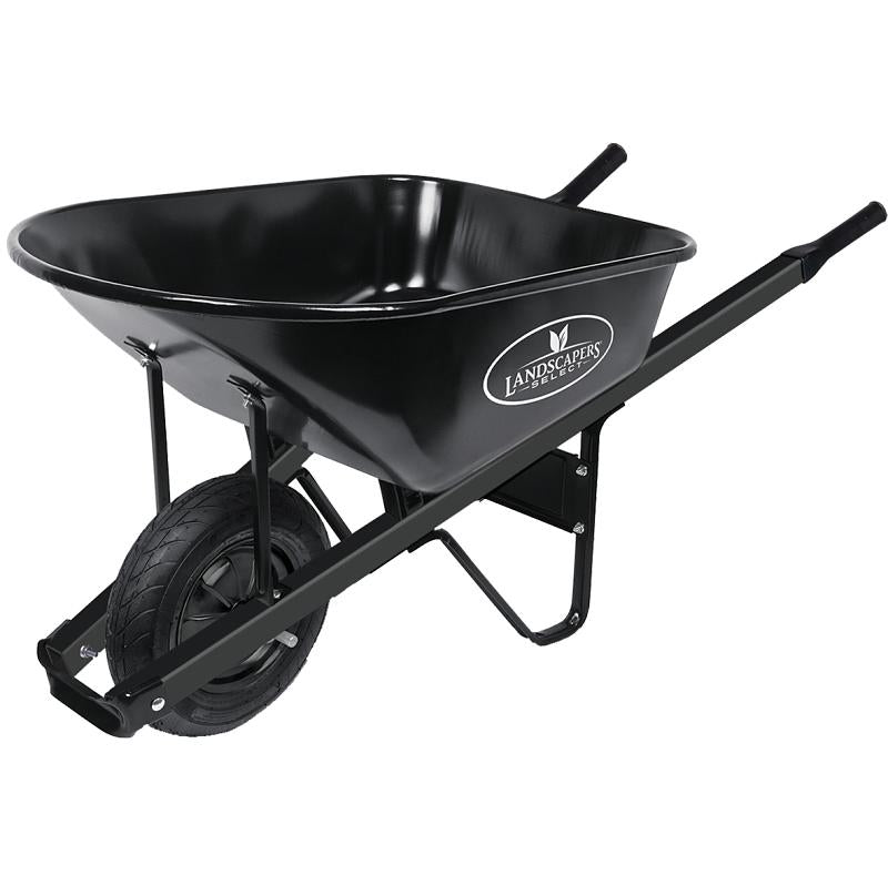 Landscapers Contractor Wheelbarrow Black 6CF