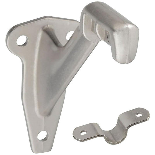 National Handrail Bracket Satin Nickel