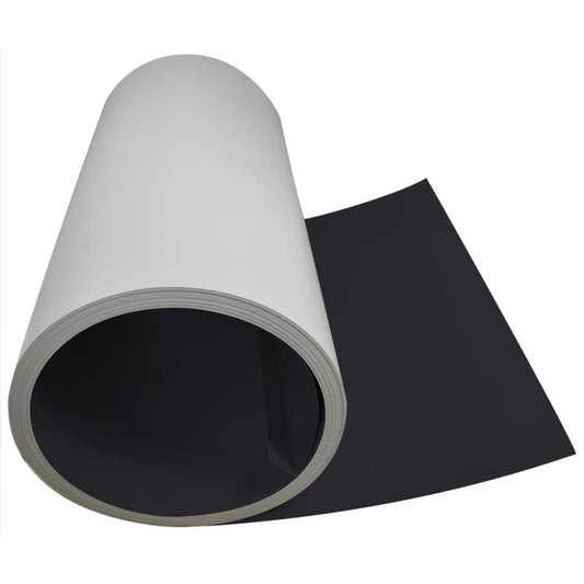 24" X 98' Gentek Aluminum Flatstock Black