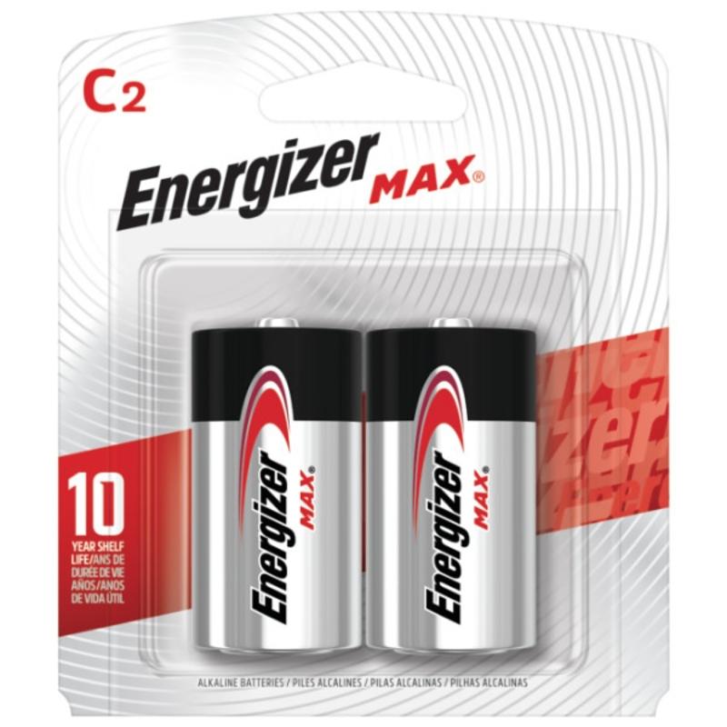 Energizer C Battery 2/pk