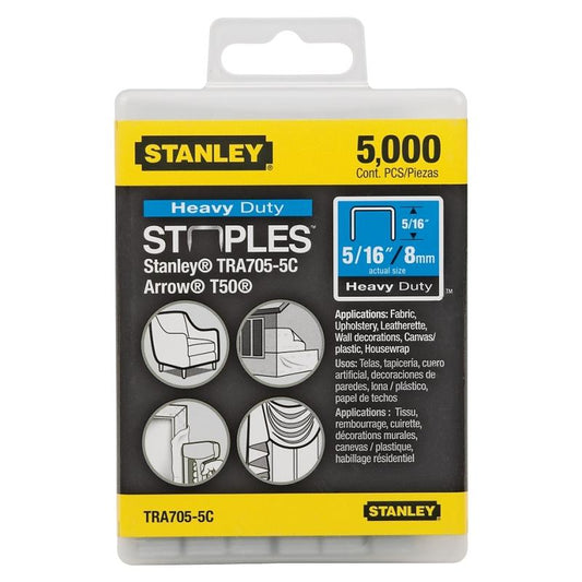 5/16" Stanley Staples Heavy Duty 5000/pk