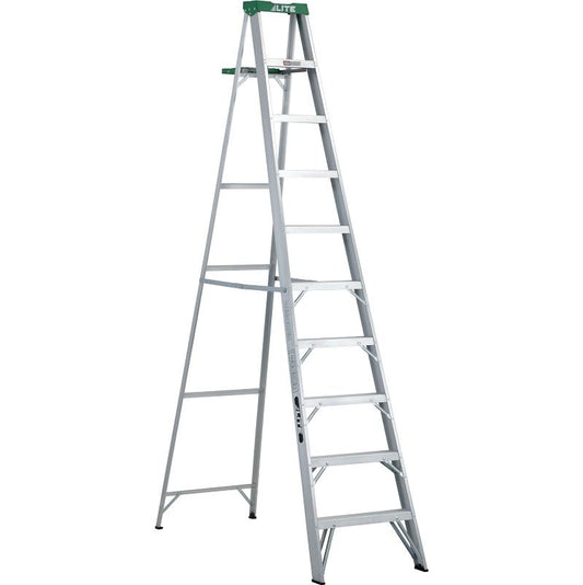 10' Louisville Step Ladder Aluminum Type 2 LP-710