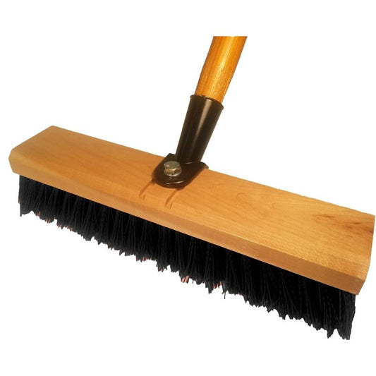 Deck Scrub Brush 10" Handle