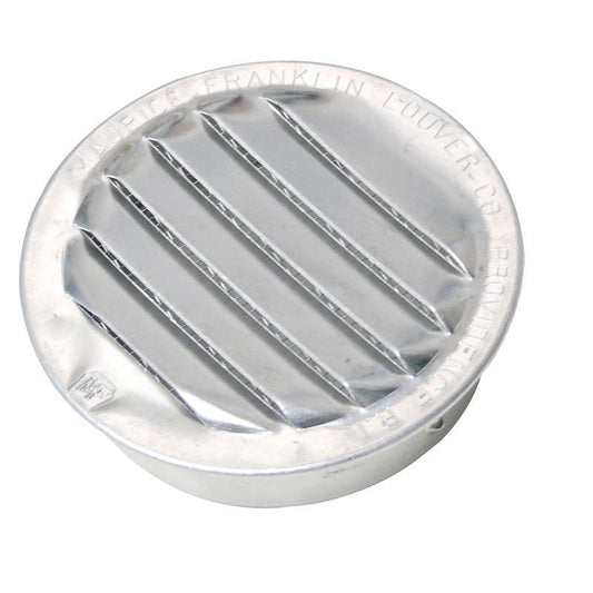 2 1/2" Aluminum Round Mini Louver Vent