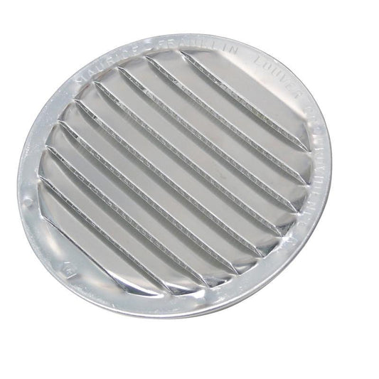 4" Aluminum Round Mini Louver Vent