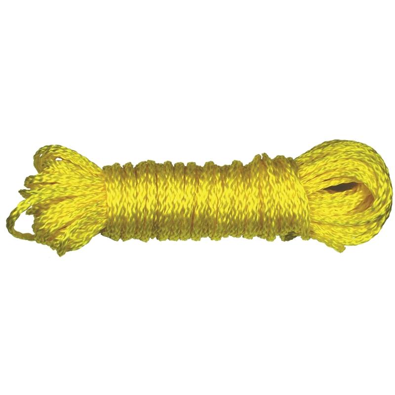 1/4" X 100' Yellow Poly Rope