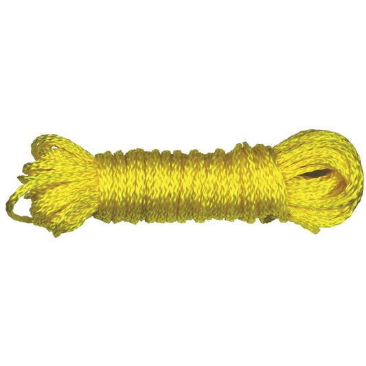 1/4" X 100' Yellow Poly Rope