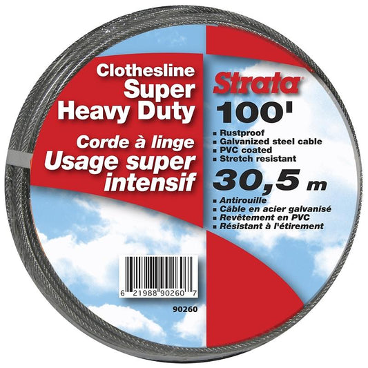 100' Clothesline Clear 90260