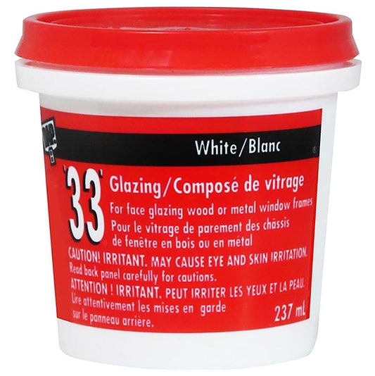 Glazing Compound White 237mL