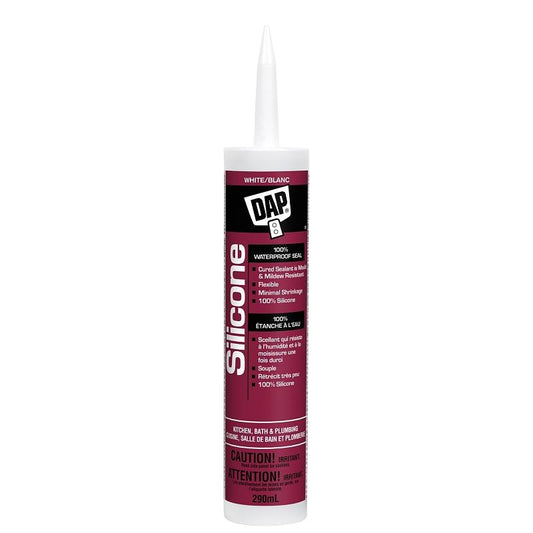 Dap Silicone K&Bath White Caulking 300mL