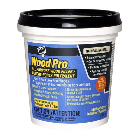 Wood Filler Latex Natural 453g