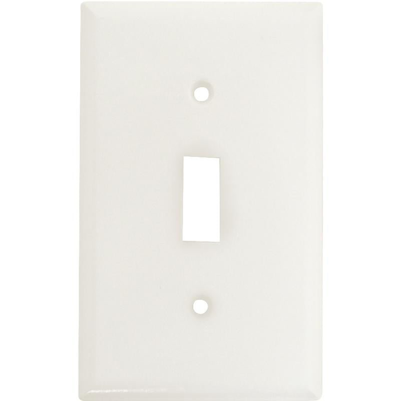 Eaton Single Switch Plate White 2134W