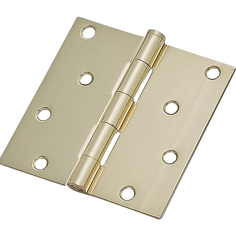 ProSource 4" Square Door Hinge Brass