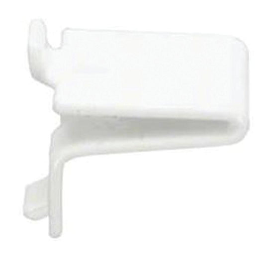 Shelf Support Clip White 12/pk