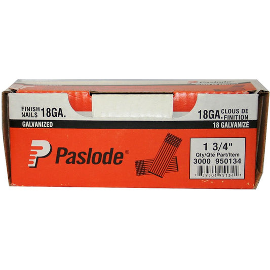 1 3/4" Paslode Brad Nails 18ga - 3000/Bx