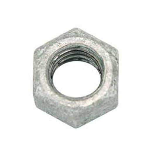 5/8" Galvanized Hex Nuts - 25/Bx