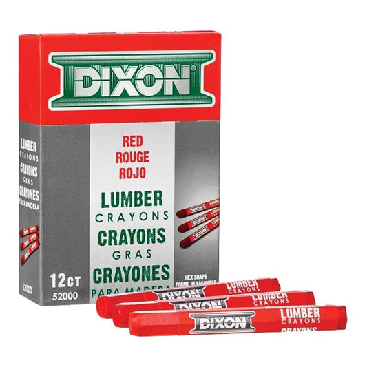 Lumber Crayon Red Bulk