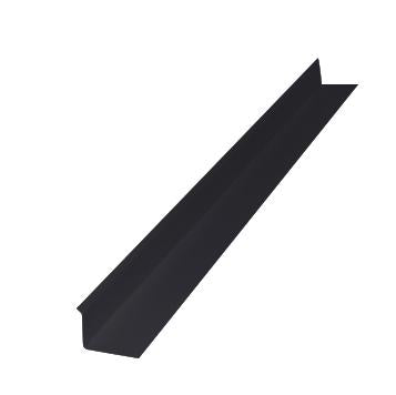 12' Gentek Aluminum Drip Cap Black