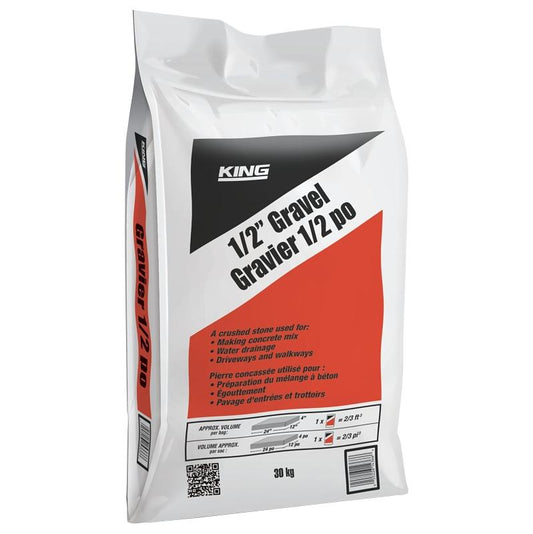 1/2" Crushed Gravel - 30 kg