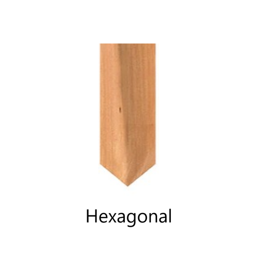 Designer Shaped EWC Shingles Hexagon