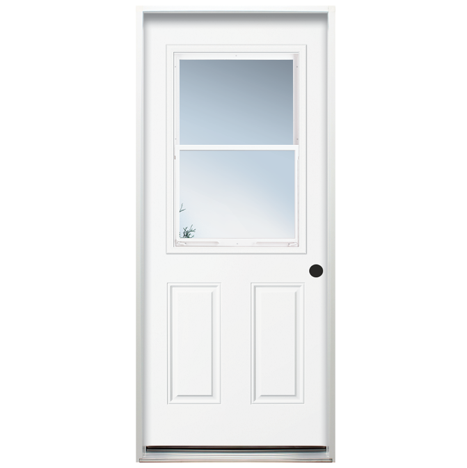 32" X 80" RHH Gladiator Venting Steel Door