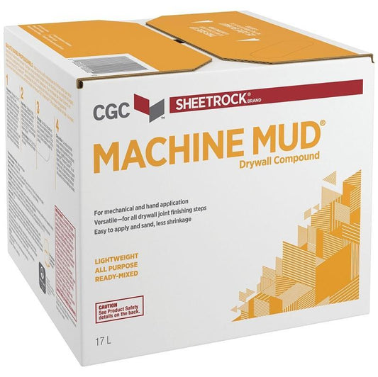 Machine Drywall Mud Yellow - 17L/BX