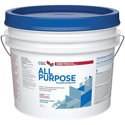 Allpurpose Drywall Mud Blue - 12L/Pail