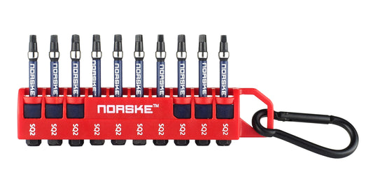 Norske #2 X 2" Square Decking Bits 10pc NIBPI607