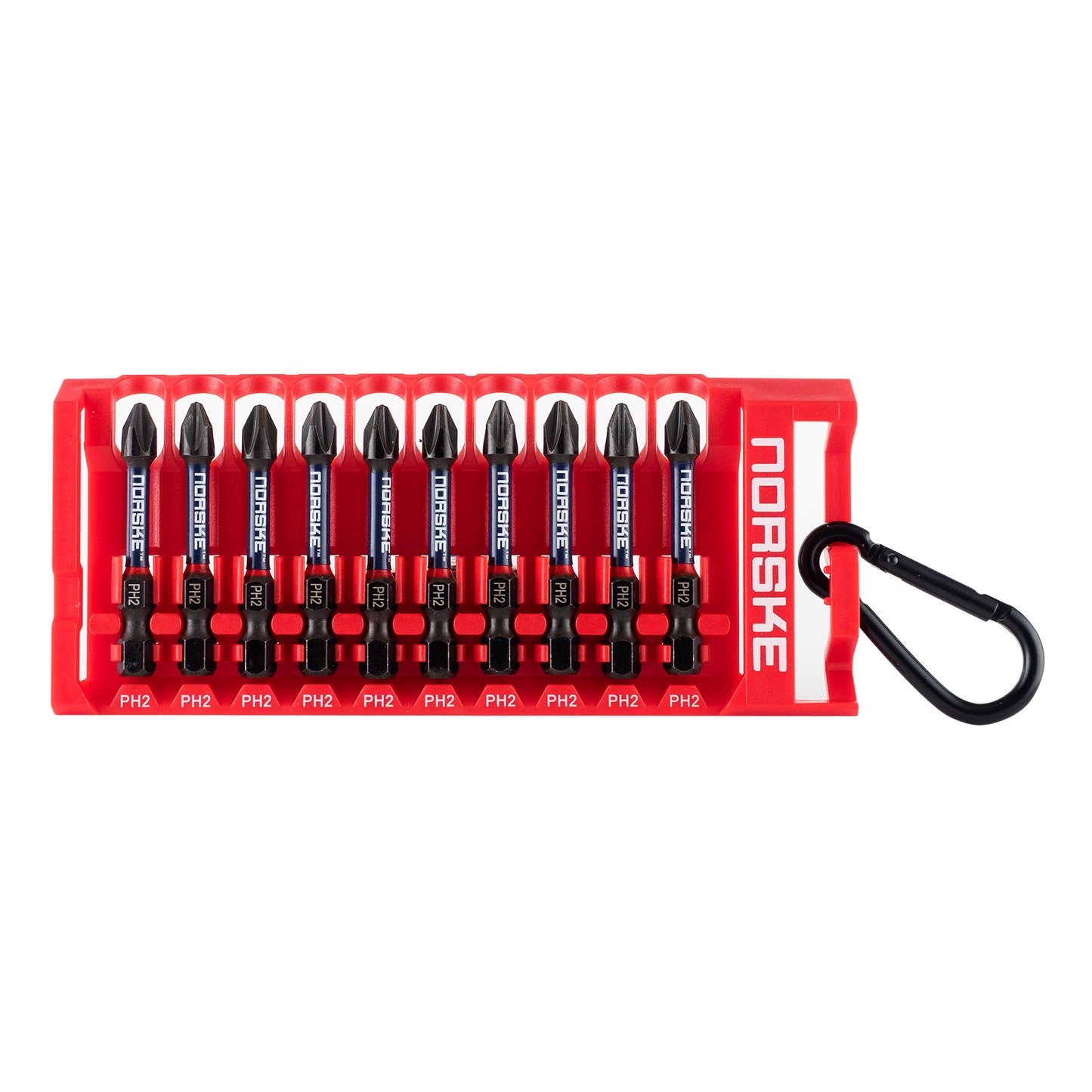 Norske #2 X 2" Phillips Bits 10pc NIBPI611