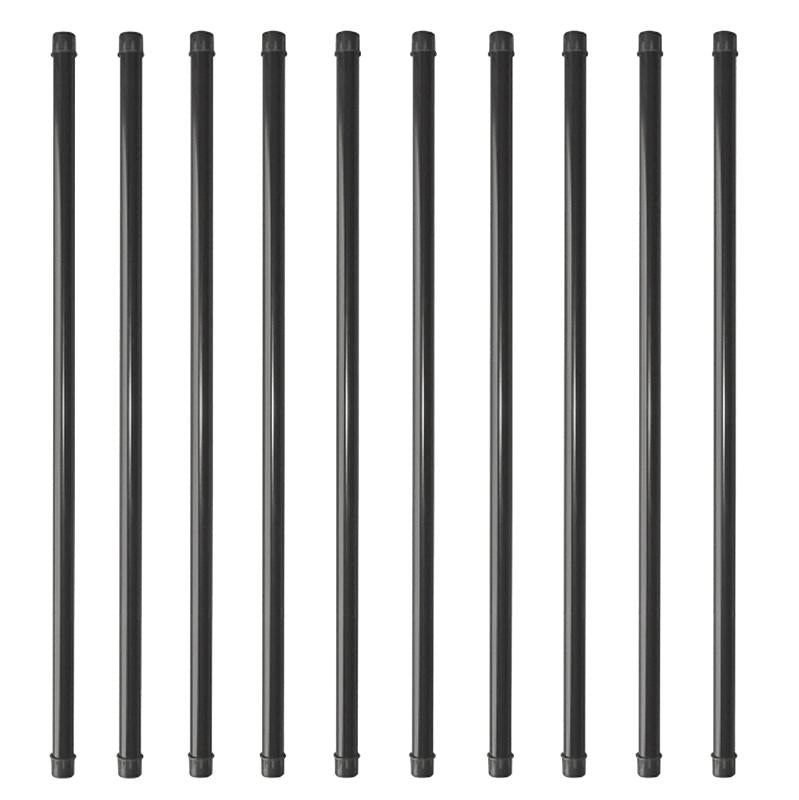 3/4" X 26" Black Round Baluster - 10Pk