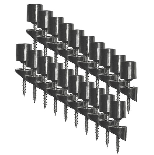 Stair Mount Round Baluster Connector - 20/Pk