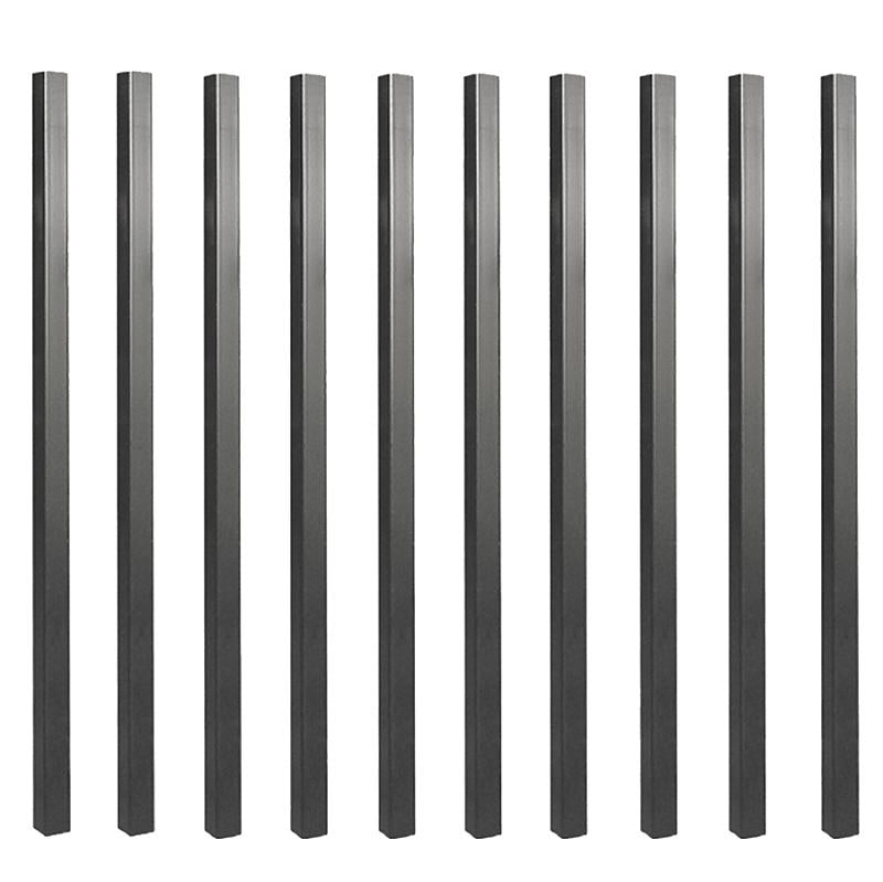 3/4" X 32" Black Square Baluster - 10Pk