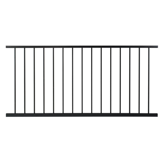 36" X 6' Timbertech Black Railing Panel