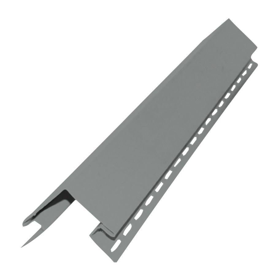 3" X 10' Gentek Storm Grey Vinyl Outside Corner