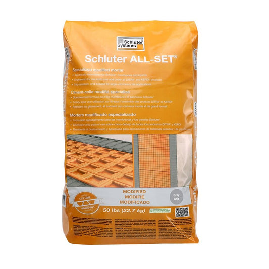 Schluter All-Set White Modified Thin-Set Mortar