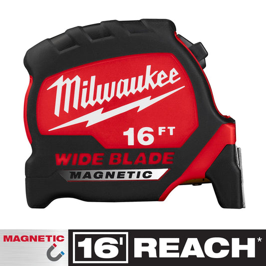 Milwaukee 16' Wide Mag Tape Measure 48-22-0216M