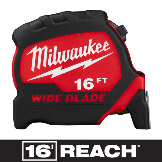 Milwaukee 16' Wide Blade Tape Measure 48-22-0216